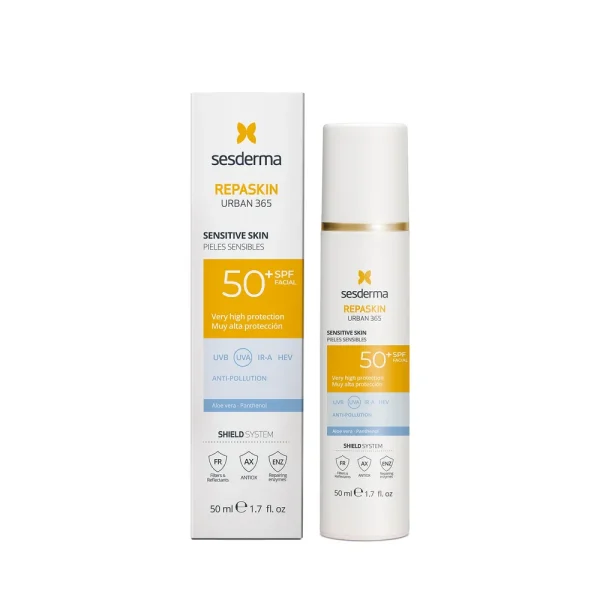 vgfo0i_päiksekaitsekreem-tundlikule-nahale-sesderma-tooted-päiksekaitse-8429979482242.jpg Sesderma REPASKIN Urban 365 Sensitive SPF 50+